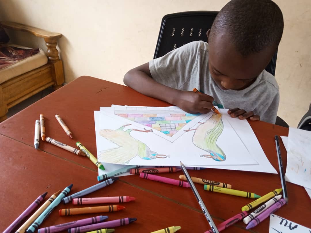 Children learning together at Fortune Kids